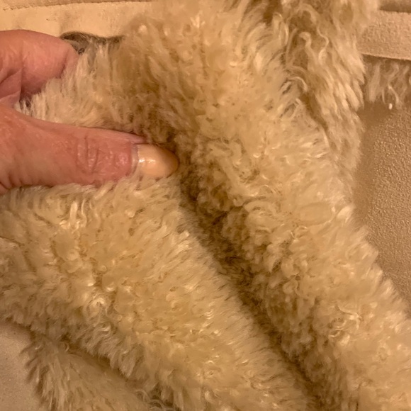 Stand Studio Cream Teddy Jacket - Picture 3 of 3